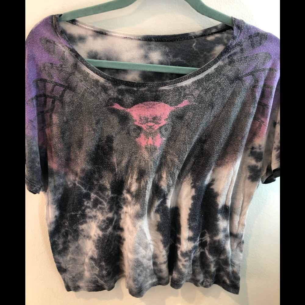 Short sleeve patterned shirt